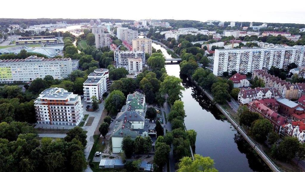 Primarina Apartament Kolobrzeg Wyspa Solna Apartman Kültér fotó